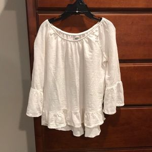 Girls ruffle top